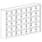 Szafka na komórki WSS 35