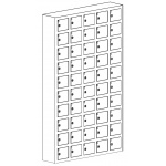 Szafka na komórki WSS 50