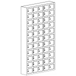 Szafka na komórki WSS 55