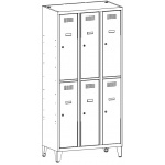 SUS 332 W  Szafa skrytkowa SUS 332 W na nóżkach