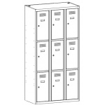  SUS 333 W Szafa skrytkowa SUS 333 W