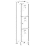  SUS 413 W Szafa skrytkowa SUS 413 W na nóżkach