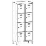  SUS 424 W Szafa skrytkowa SUS 424 W na nóżkach