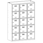 SUS 435 W Szafa skrytkowa SUS 435 W