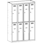 SUS 342 W Szafa skrytkowa 