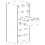 Szafka kartotekowa Szk 318/6 do kopert B5