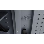 Arsenał 1243 FLEX Combi na Klucz kl. S1 Szafa na broń grafitowa