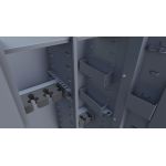 Arsenał 1243 FLEX Combi na Klucz kl. S1 Szafa na broń grafitowa