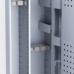 Arsenał 1243 FLEX Combi na Klucz kl. S1 Szafa na broń grafitowa