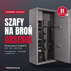 Szafa na broń Arsenał - kompletny przewodnik po modelach klasy S1 (2026)