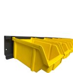 Listwa z ośmioma pojemnikami warsztatowymi L8 AIII