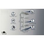 Moduł Regał półkowy ocynkowany 195x90x51 5 półek dodatkowy