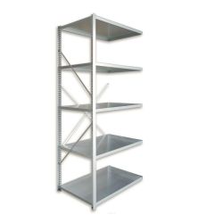 Moduł Regał półkowy ocynkowany 195x90x61 5 półek dodatkowy