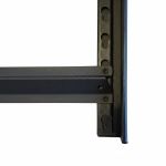 Regał metalowy czarny 200x100x40 5 półek 150 kg 