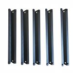 Regał metalowy czarny 200x100x40 5 półek 150 kg 