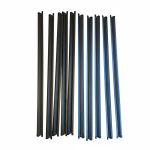 Regał metalowy czarny 200x100x40 5 półek 150 kg 