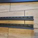 Regał metalowy czarny 200x100x40 5 półek 150 kg 