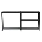 Regał metalowy czarny 200x100x40 5 półek 150 kg 