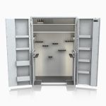 Siegen Super jasnoszary zamek  Klucz kl. S1