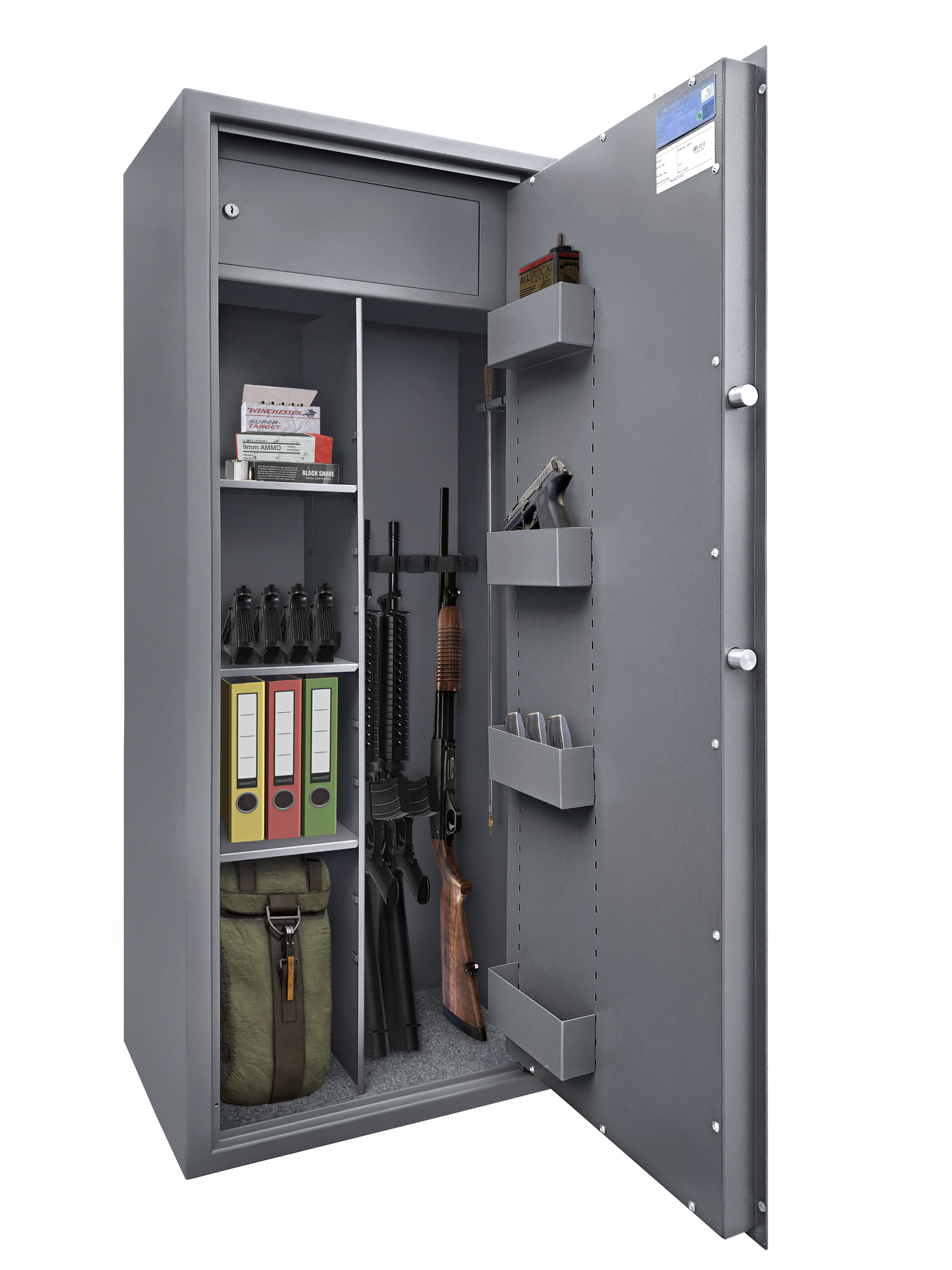 Szafa na broń Arsenał 1454 T na klucz Klasa S1 grafit