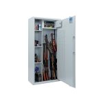 Szafa na broń Arsenał 1470 T Klucz Klasa S1 jasnoszara