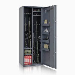 Szafa na broń S1 zamek elektroniczny Siegen 500085.50 grafit