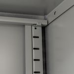 solidna konstrukcja półek z udźwigiem do 60kg