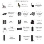 Szafa szkolna ubraniowa SU300/42N 