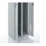 wentylowana szafa ubraniowa bhp dla pracowników