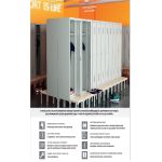 szatnia z szafami ubraniowymi BHP